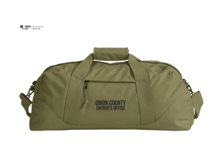 Duffle Bag, Obion County Sheriffs Office, Police, Teamtime, Team time, sublimation, custom sports apparel, team uniforms, spirit wear, spiritwear, sports uniforms, custom shirts, team store, custom team store, fundraiser sports, apparel fundraiser