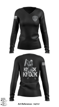 Gangs CRU 88239237 Women's Long Sleeve V-neck Shirt - 1