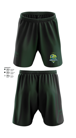 ARROWS FC 7223144 Athletic Shorts With Pockets - 1