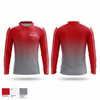 Long Sleeve Performance Shirt, Vandalia Vandals, Track & Field, Teamtime, Team time, sublimation, custom sports apparel, team uniforms, spirit wear, spiritwear, sports uniforms, custom shirts, team store, custom team store, fundraiser sports, apparel fundraiser