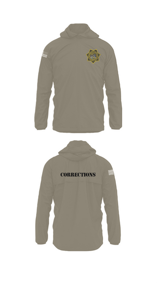 Windbreaker, CDCR, Police, Teamtime, Team time, sublimation, custom sports apparel, team uniforms, spirit wear, spiritwear, sports uniforms, custom shirts, team store, custom team store, fundraiser sports, apparel fundraiser