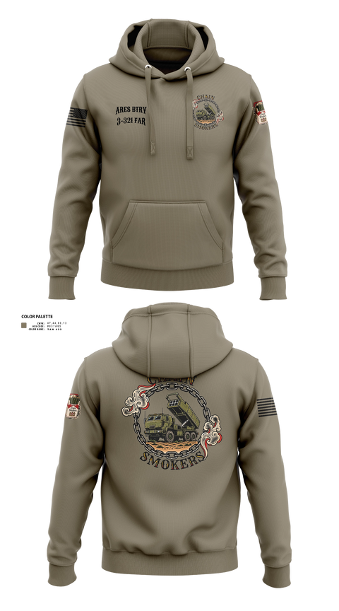 Hoodie, 1/A/3-321 FAR, Army, Teamtime, Team time, sublimation, custom sports apparel, team uniforms, spirit wear, spiritwear, sports uniforms, custom shirts, team store, custom team store, fundraiser sports, apparel fundraiser