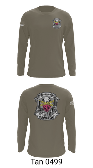 Long Sleeve Performance Shirt, Violent Crime Unit, Police, Teamtime, Team time, sublimation, custom sports apparel, team uniforms, spirit wear, spiritwear, sports uniforms, custom shirts, team store, custom team store, fundraiser sports, apparel fundraiser