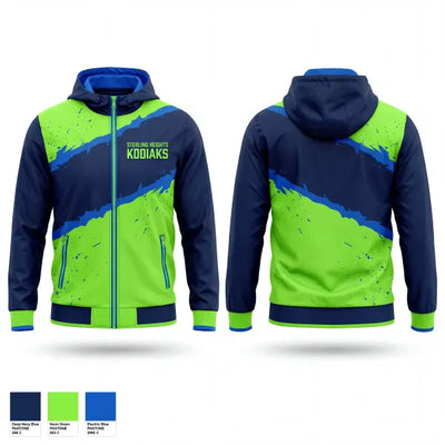 Sterling Heights Kodiaks 71450831 Windbreaker - 1