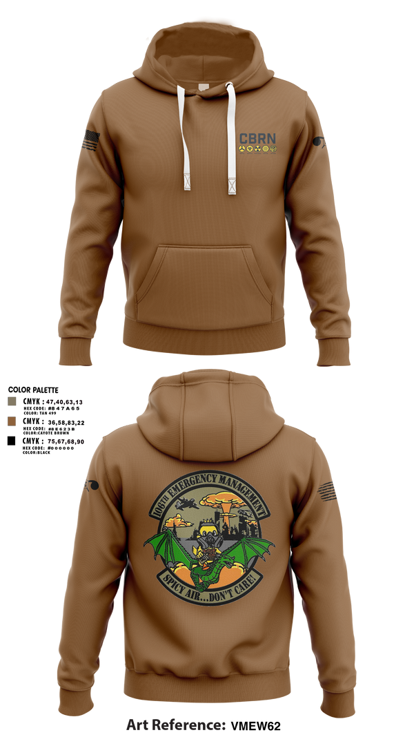 106 Emergency Management 35910361 Hoodie - 124
