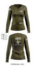 Alamosa SWAT Team 6512641 Women's Long Sleeve V-neck Shirt - 2