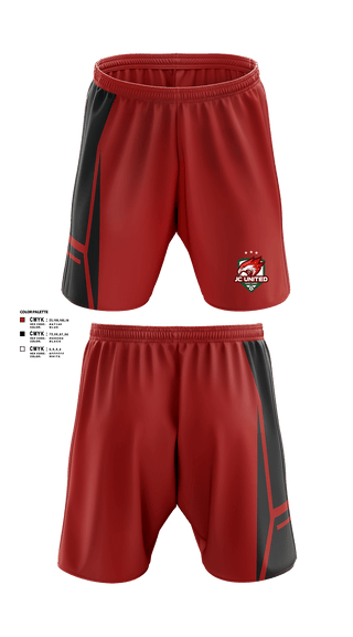 JC United 73848646 Athletic Shorts With Pocket - 1