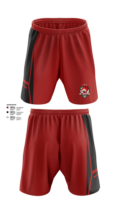 JC United 73848646 Athletic Shorts With Pocket - 1