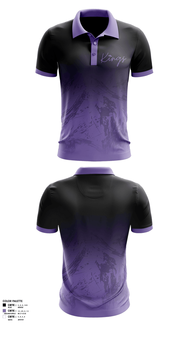 KINGS Short Sleeve Performance Polo -1