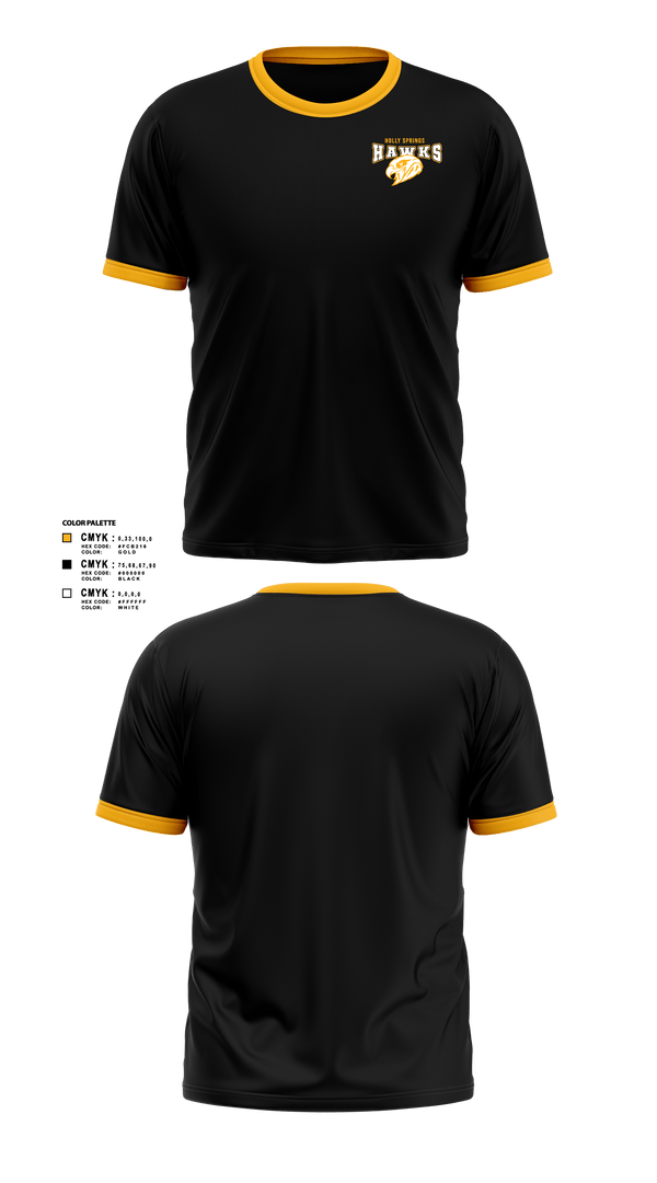 HOLLY SPRINGS 52631132 Short Sleeve Performance Shirt - 1