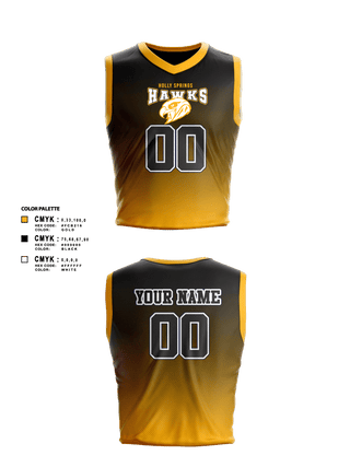 HOLLY SPRINGS 52631132  Mens Basketball Jersey - 1