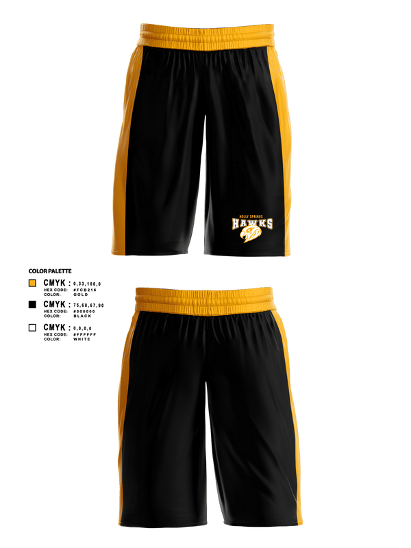 HOLLY SPRINGS 52631132 Mens Basketball Shorts -1