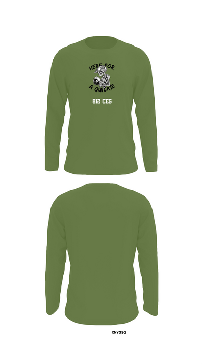 812 CES 8897220 Long Sleeve Performance Shirt 52