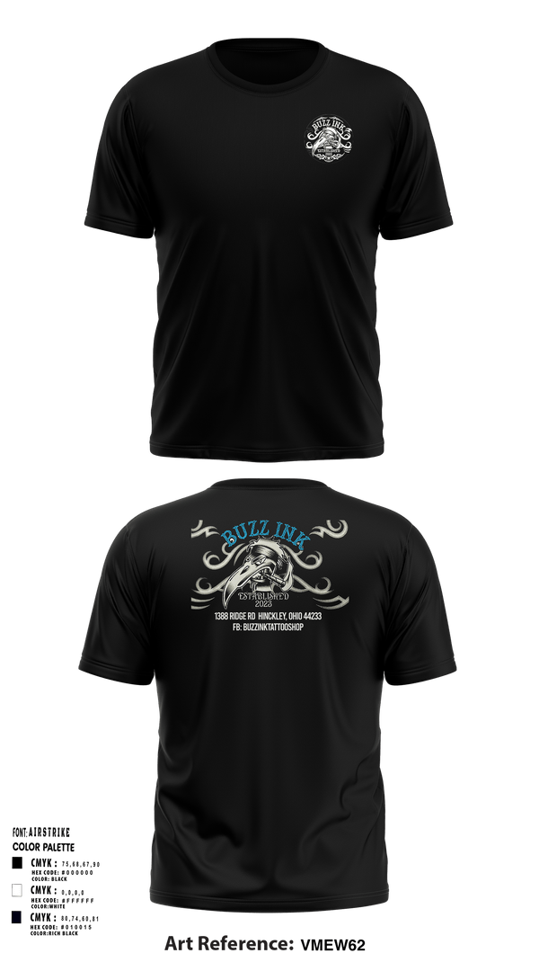 Buzz Ink 48503298290 Short Sleeve Performance Shirt - 2