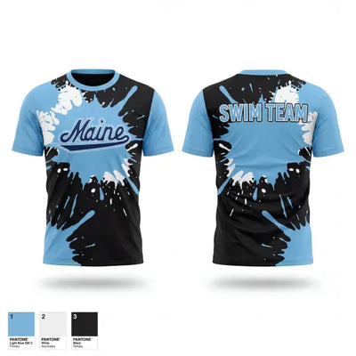 Umaine Club Swim 78459671 Short Sleeve Performance Shirt - 1