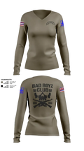 Bullet Club Bad Boyz 76840047 Women's Long Sleeve V-neck Shirt - 1