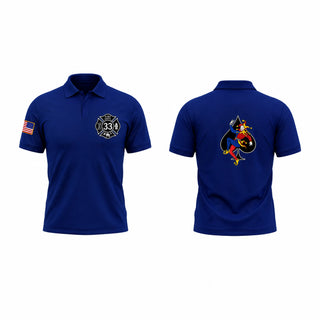 Short Sleeve Performance Polo, 33, Fire Department, Teamtime, Team time, sublimation, custom sports apparel, team uniforms, spirit wear, spiritwear, sports uniforms, custom shirts, team store, custom team store, fundraiser sports, apparel fundraiser