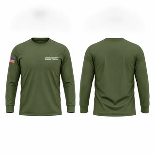 Long Sleeve Performance Shirt, LINCOLN COUNTY SHERIFF'S OFFICE, Police, Teamtime, Team time, sublimation, custom sports apparel, team uniforms, spirit wear, spiritwear, sports uniforms, custom shirts, team store, custom team store, fundraiser sports, apparel fundraiser