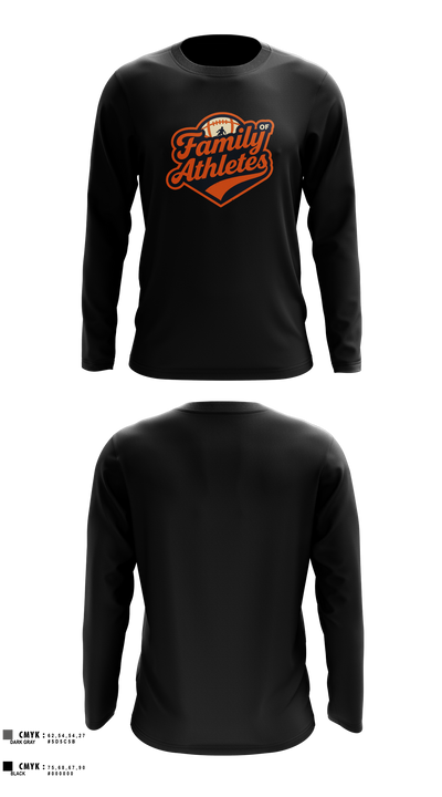 Family Of Athletes Long Sleeve Performance Shirt 2