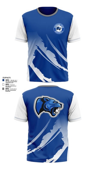 Short Sleeve Performance Shirt, Denmark Tech Panthers, Baseball, Teamtime, Team time, sublimation, custom sports apparel, team uniforms, spirit wear, spiritwear, sports uniforms, custom shirts, team store, custom team store, fundraiser sports, apparel fundraiser