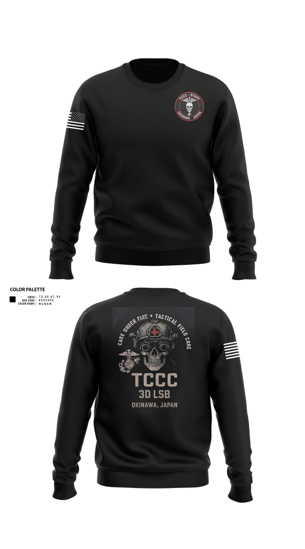 Crew Neck Sweatshirt, 3d LSB, Navy, Teamtime, Team time, sublimation, custom sports apparel, team uniforms, spirit wear, spiritwear, sports uniforms, custom shirts, team store, custom team store, fundraiser sports, apparel fundraiser