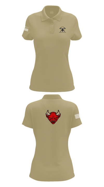 D Co 3-47 75831418 Women's Short Sleeve Performance Polo  - 95