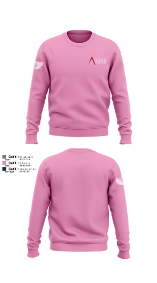 Crew Neck Sweatshirt, Agoge Combatives, , Teamtime, Team time, sublimation, custom sports apparel, team uniforms, spirit wear, spiritwear, sports uniforms, custom shirts, team store, custom team store, fundraiser sports, apparel fundraiser