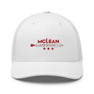 McLean Lacrosse 4222759 Retro Trucker Hat | Yupoong 6606