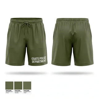Athletic Shorts With Pockets, Coats Police Department, Police, Teamtime, Team time, sublimation, custom sports apparel, team uniforms, spirit wear, spiritwear, sports uniforms, custom shirts, team store, custom team store, fundraiser sports, apparel fundraiser