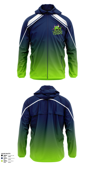 Northeast Toros Football 18068925 Windbreaker - 8