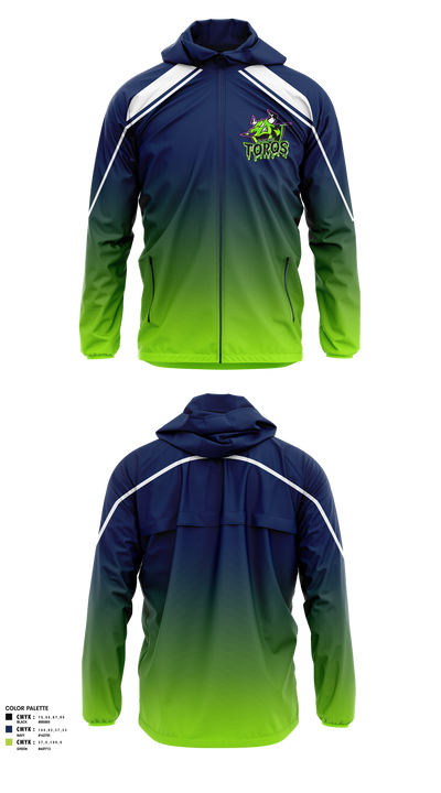 Northeast Toros Football 18068925 Windbreaker - 8