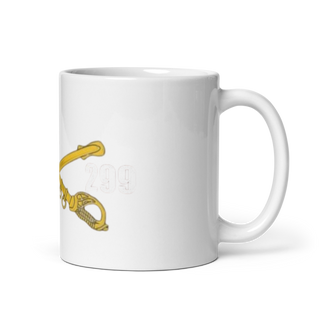 A Troop, 1st squadron-299th Calvary Regiment 70291790 White Glossy Mug - Medium