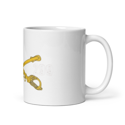 A Troop, 1st squadron-299th Calvary Regiment 70291790 White Glossy Mug - Medium