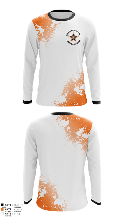 Eastlake North Cross Country 39932009 Long Sleeve Performance Shirt 3