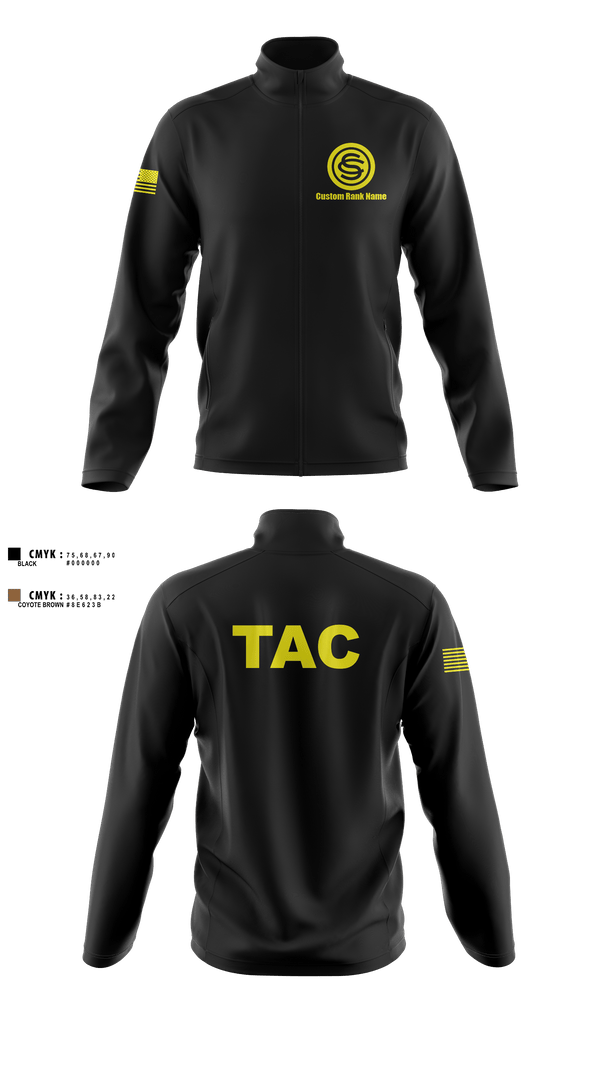 199th RTI OCS Company Fleece Jacket - 1