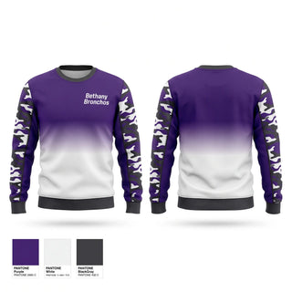 Crew Neck Sweatshirt, Bethany Bronchos, Men's Basketball, Teamtime, Team time, sublimation, custom sports apparel, team uniforms, spirit wear, spiritwear, sports uniforms, custom shirts, team store, custom team store, fundraiser sports, apparel fundraiser