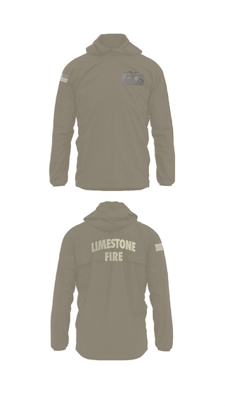 Windbreaker, Limestone Fire Protection District, Fire Department, Teamtime, Team time, sublimation, custom sports apparel, team uniforms, spirit wear, spiritwear, sports uniforms, custom shirts, team store, custom team store, fundraiser sports, apparel fundraiser