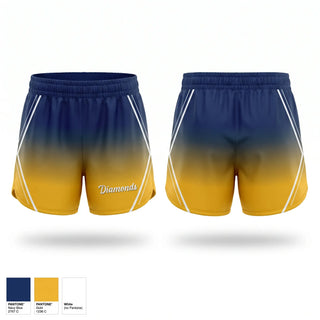 Womens Shorts, Diamonds, Women's Basketball, Teamtime, Team time, sublimation, custom sports apparel, team uniforms, spirit wear, spiritwear, sports uniforms, custom shirts, team store, custom team store, fundraiser sports, apparel fundraiser