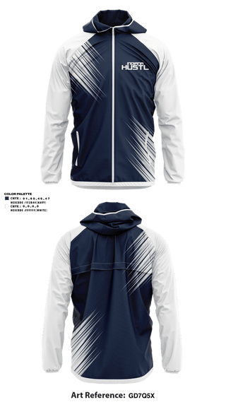 Windbreaker, Indiana Hustl, Softball, Teamtime, Team time, sublimation, custom sports apparel, team uniforms, spirit wear, spiritwear, sports uniforms, custom shirts, team store, custom team store, fundraiser sports, apparel fundraiser