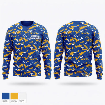 Oconto Baseball Crew Neck Sweatshirt - 2