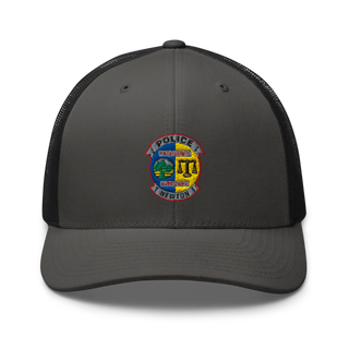 Newton Police Department 7766110 Retro Trucker Hat | Yupoong 6606