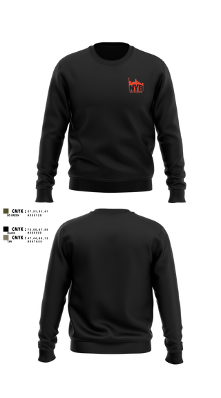 Crew Neck Sweatshirt, New York Bagel Co, , Teamtime, Team time, sublimation, custom sports apparel, team uniforms, spirit wear, spiritwear, sports uniforms, custom shirts, team store, custom team store, fundraiser sports, apparel fundraiser