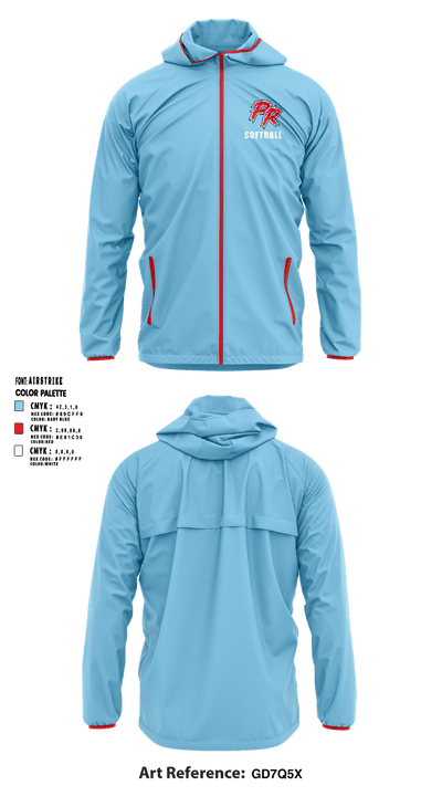 Porterville Rampage 4975897 Windbreaker - 1
