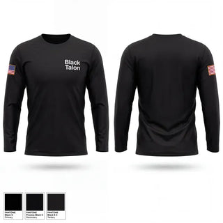 Long Sleeve Performance Shirt, Black Talon, Navy, Teamtime, Team time, sublimation, custom sports apparel, team uniforms, spirit wear, spiritwear, sports uniforms, custom shirts, team store, custom team store, fundraiser sports, apparel fundraiser