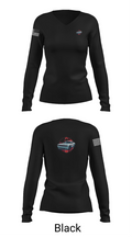 CMed 90938838 Women's Long Sleeve V-neck Shirt - 35