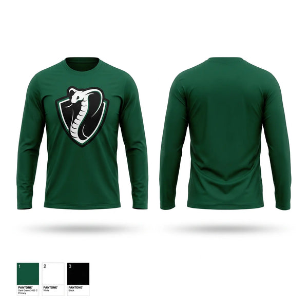 Long Sleeve Performance Shirt, Cobras, Baseball, Teamtime, Team time, sublimation, custom sports apparel, team uniforms, spirit wear, spiritwear, sports uniforms, custom shirts, team store, custom team store, fundraiser sports, apparel fundraiser