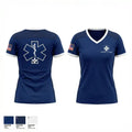 H2H 31157007 Women's Short Sleeve V-neck Shirt - 1
