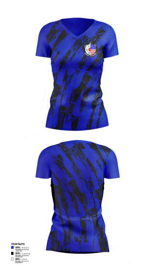 Womens Short Sleeve Vneck Shirt, Mansfield Martial Arts Center, , Teamtime, Team time, sublimation, custom sports apparel, team uniforms, spirit wear, spiritwear, sports uniforms, custom shirts, team store, custom team store, fundraiser sports, apparel fundraiser