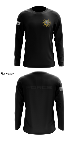 Long Sleeve Performance Shirt, Ucla police departments, Police, Teamtime, Team time, sublimation, custom sports apparel, team uniforms, spirit wear, spiritwear, sports uniforms, custom shirts, team store, custom team store, fundraiser sports, apparel fundraiser