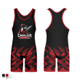 East Rutherford Cavaliers 57002970 Wrestling Singlet - 1